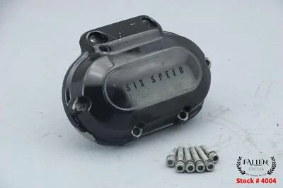 Harley Softail Fatboy 2010 6 velocidades transmisión cubierta lateral negro brillante Foto 1 de 4