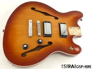 Fender Squier Affinity Starcaster Deluxe CUERPO CARGADO Semi-Hueco Sienna Sunburst - Imagen 1 de 2