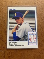 JOE DUNLAP 1989 ProCards Eastern League USSR Diamond Diplomacy PWE SHIP