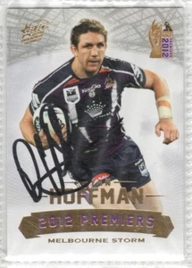 π₯ 2012 LTD EDT PREMIERS SIGNED CARD RYAN HOFFMAN #PC13π₯ - Picture 1 of 1