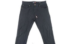 DOCKERS FADED BLACK 34X34 SMART 360 KNIT CLOTH STRAIGHT STRETCH JEANS PREOWNED