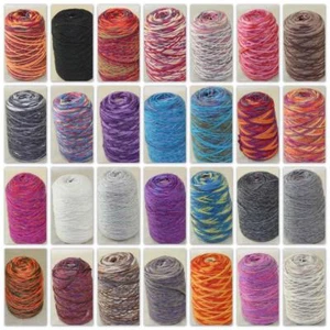 Sale NEW 500g Cone Yarn Chunky Shawl Scarf Hand Knitting Rainbow Wool Cashmere - Picture 1 of 46