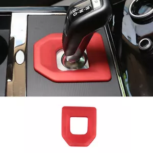 For Range Rover Evoque 2020-2023 Matte Red Central Console Gear Shift Frame Trim - Picture 1 of 8