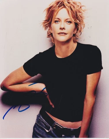 Meg Ryan signed 8x10 photo Cover