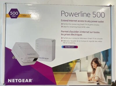 Netgear Powerline AV500. XAV5201-100PAS - Image 1 of 4