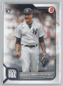 2022 Bowman #72 Luis Gil RC - Picture 1 of 2