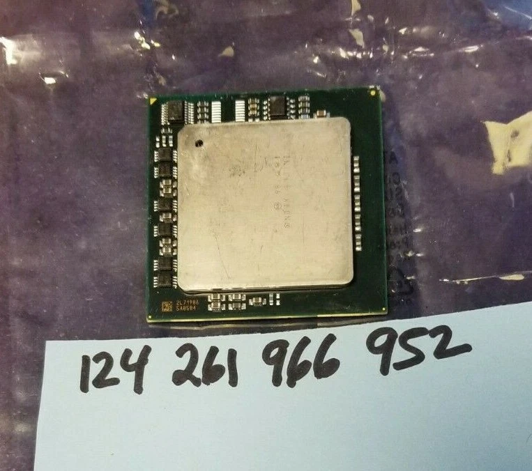 Intel Xeon 7110M 2.6GHz 4MB Cache Dual Core Socket 604 CPU Processor SL9Q9 - Image 1 of 1