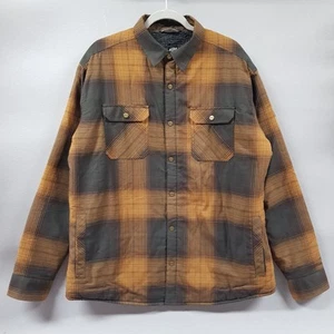 Kuhl Joyrydr Sherpa Lined Shacket Herren Gr. XL Flanell Design Jacke Hemd Senf - Bild 1 von 11