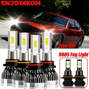 For Dodge Charger 2006-2009 Car LED Headlight Hi/Low + Fog Lights Bulb 6x 6000K - Picture 1 of 11