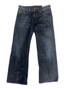 Diesel Jeans Herren 32X28 Quratt Denim Button Fly Bootcut Dark Wash Lesen - Bild 1 von 7