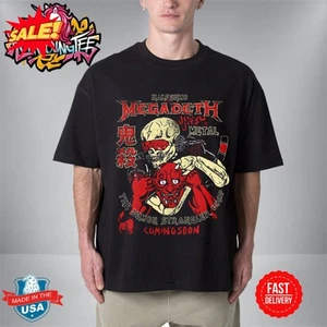 Megadeth x Half Sumo x Jiu Jitsu x Metal The Demon Strangler Drop T-Shirt - Picture 1 of 4