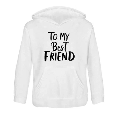 Felpa con cappuccio / felpa con cappuccio per bambini 'To My Best Friend' (KO051050) - Immagine 1 di 3
