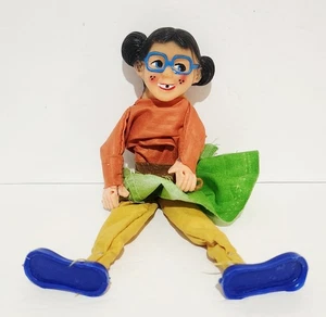 Títere La Chilindrina de "El Chavo del 8" - Figura Cabeza de Goma Vintage - Imagen 1 de 3