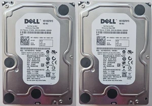 2 x Western Digital/Dell 1Tb 3.5" SATA HDD - WD1002FBYS WD RE3 - Picture 1 of 3