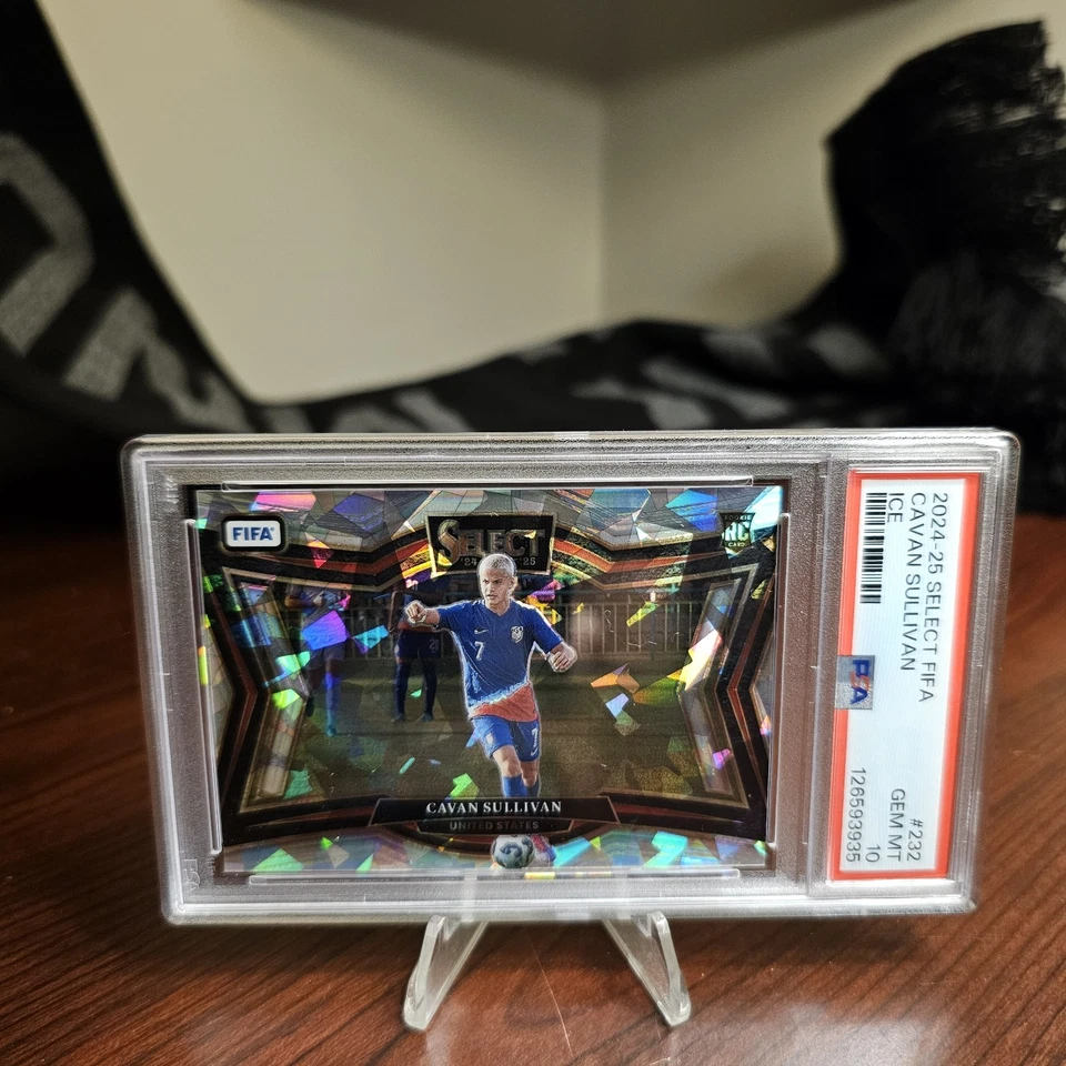 Игра Cavan Sullivan Select Fifa Ice Prizm Field Level Psa 10 Gem Rookie - Изображение 1 из 1
