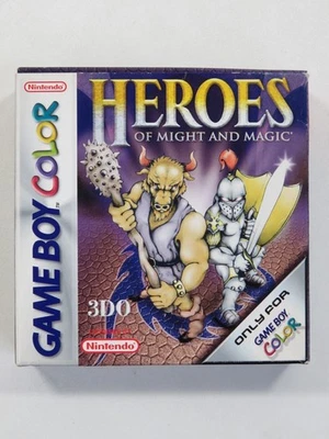 HEROES OF MIGHT AND MAGIC NINTENDO GAMEBOY COLOR (GBC) EUR (COMPLETE - VERY GOOD - Image 1 of 4
