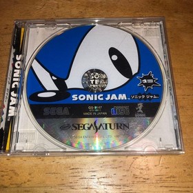 SEGA SONIC JAM Saturn Video Game Omnibus 7 in 1 Rare Authentic Import Disk