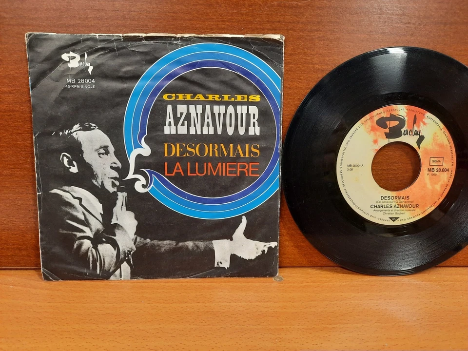 Germany 45 / Charles Aznavour / 1969 / Desormais / La Lumiere Foto 1 de 1