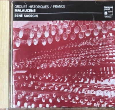 Orgues Historiques: France—Malaucene (Rene Saorgin). CD Foto 1 de 2