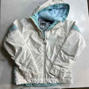 Columbia Storm Dry Women's L Waterproof Breathable Insulated Winter Jacket Beige - Picture 1 of 10