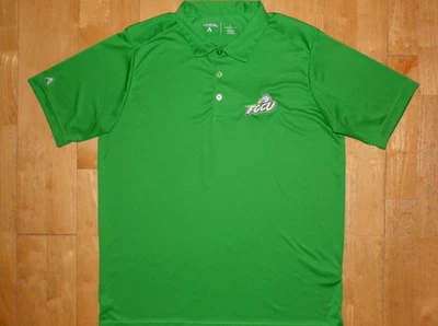 ANTIGUA Para Hombres FLORIDA GULF COAST UNIVERSITY FGCU Águilas Verde Grande L Polo Foto 1 de 4