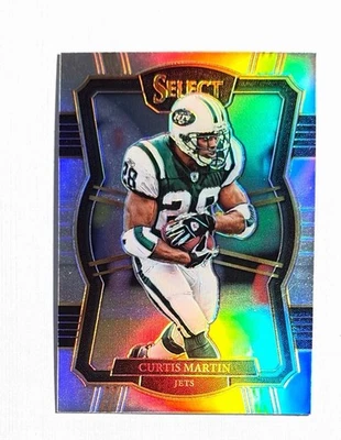 Curtis Martin ~ 2017 Panini Select ~ Silver Prizm #194 - Image 1 of 2