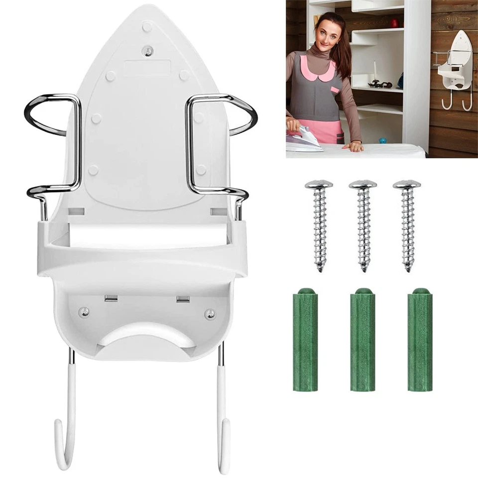 Bügel Brett Aufbewahrung Halter Aufhänger Wandhalterung Schrank Tür Regal Heim - Bild 1 von 4