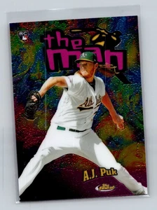 2020 Finest #FTM-27 A.J. Puk 1998 Finest The Man - Bild 1 von 2