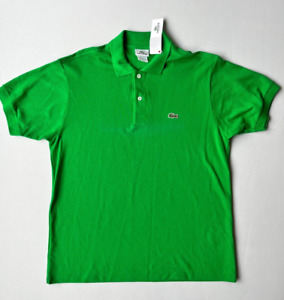 Lacoste NWT Mens Size 5 / M Polo Shirt Green Alligator New