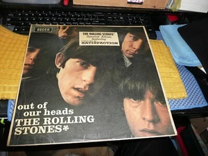 record LP ROLLING STONES on UK Decca LK-4725 Mono Out of our heads Hype VG - Imagen 1 de 12
