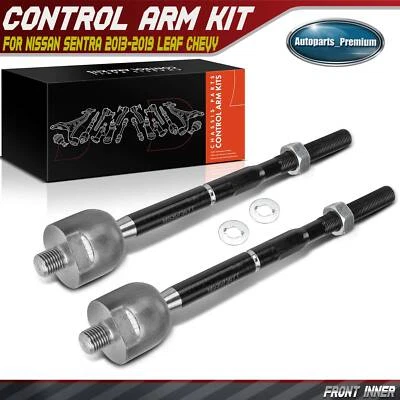 2Pcs Front Left & Right Inner Tie Rod End for Nissan Sentra 2013-2019 LEAF Chevy - Image 1 of 4