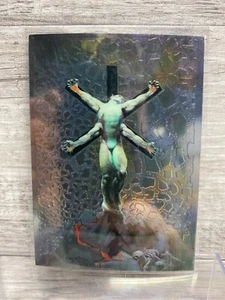 1996 Best of Frazetta All-Chromium Card by Comic Images 20 Alien Crucifixion - Picture 1 of 2