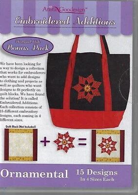 Anita Goodesign Embroidered Additions - Ornamental (CD-ROM) - Image 1 of 2