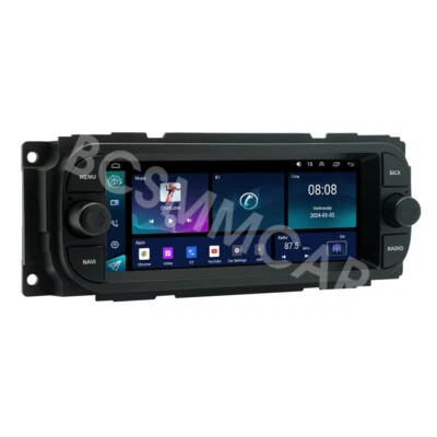 Reproductor de MP5 BT AUX apto para Chrysler PT Cruiser/Sebring 2000-2006 radio estéreo de auto Foto 1 de 4