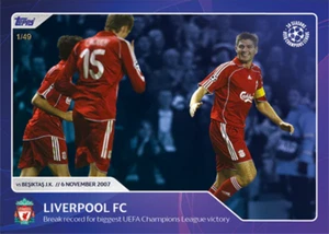 ➠ Topps Champions League 30 Seasons Celebration #73 Liverpool FC - Parallel /49 - Bild 1 von 2