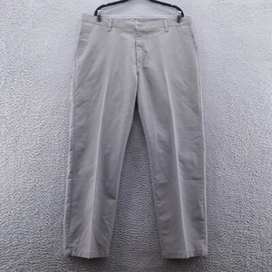 Lee Mens Total Freedom Straight Leg Chino Pants 40x32* Gray Relaxed Flex NEW - Imagen 1 de 17