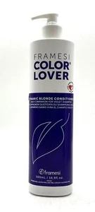Framesi Color Lover Dynamic Blonde Violet Conditioner/Blonde & Gray Hair 16.9 oz - Picture 1 of 1