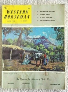 The Western Horseman Magazine June 1968 - Teaching, Packing, Trail Ride , More - Picture 1 of 3