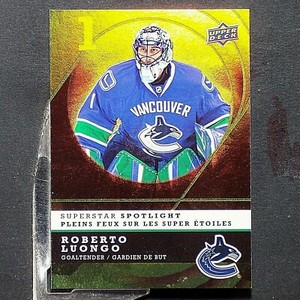 ROBERTO LUONGO  2008-09  McDonald's Upper Deck Superstar Spotlight #IS9  Canucks