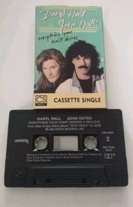 Hall & Oates Everything Your Heart Desires (Cassette) Single - Picture 1 of 2