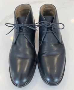 Florsheim Mens Extralite Chukka Boot Sz 11 M Black Leather 13306 001 - EUC - Picture 1 of 8
