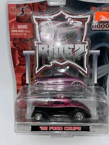 2006 Maisto G Ridez - Urban Diecast Collection 1936 Ford Coupe Purple & Black - Picture 1 of 4