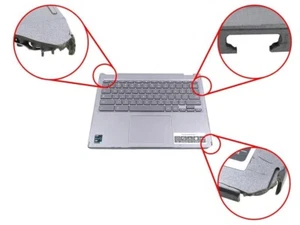 ACER SPIN 713 US KEYBOARD PALMREST ASSEMBLY EAZBU003010 ***DAMAGED CORNERS*** - Afbeelding 1 van 2