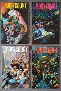 Bodycount #1-4 full run Image 1996 TMNT Simon Bisley Kevin Eastman HTF Key - Bild 1 von 9