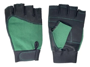 Women's  1/2 Finger Cycling Gloves (Reverse Stitch) - Picture 1 of 17