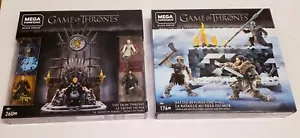 Mega Construx - Game of Thrones Two New Black Series collectors Sets - Picture 1 of 10