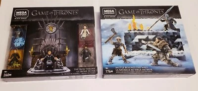 Mega Construx - Game of Thrones Two New Black Series collectors Sets - Image 1 of 4