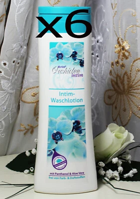 PHARMAMEDICO GMBH 6x300ml ReAm Orchidee Intim Waschlotion sanfte Reinigung Hygiene Panthenol Aloe