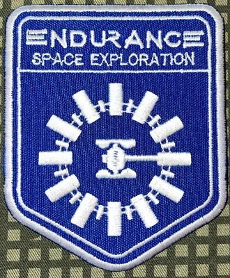 Interstellar Movie Endurance Space Exploration Patch Hook & Iron-On Repro A151 - Image 1 of 2