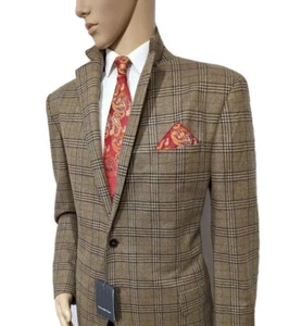 BNWT Ermenegildo Zegna Mainline Mens 100% Cashmere Slim Blazer UK 46R RRP £2950 - Picture 1 of 12